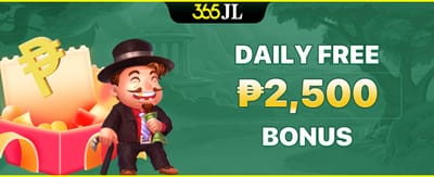 Daily ₱2,500 Reload Bonus banner